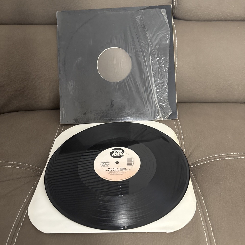 The S.O.S. Band - No One's Gonna Love OG 1984 Pittman Press 12" VG+